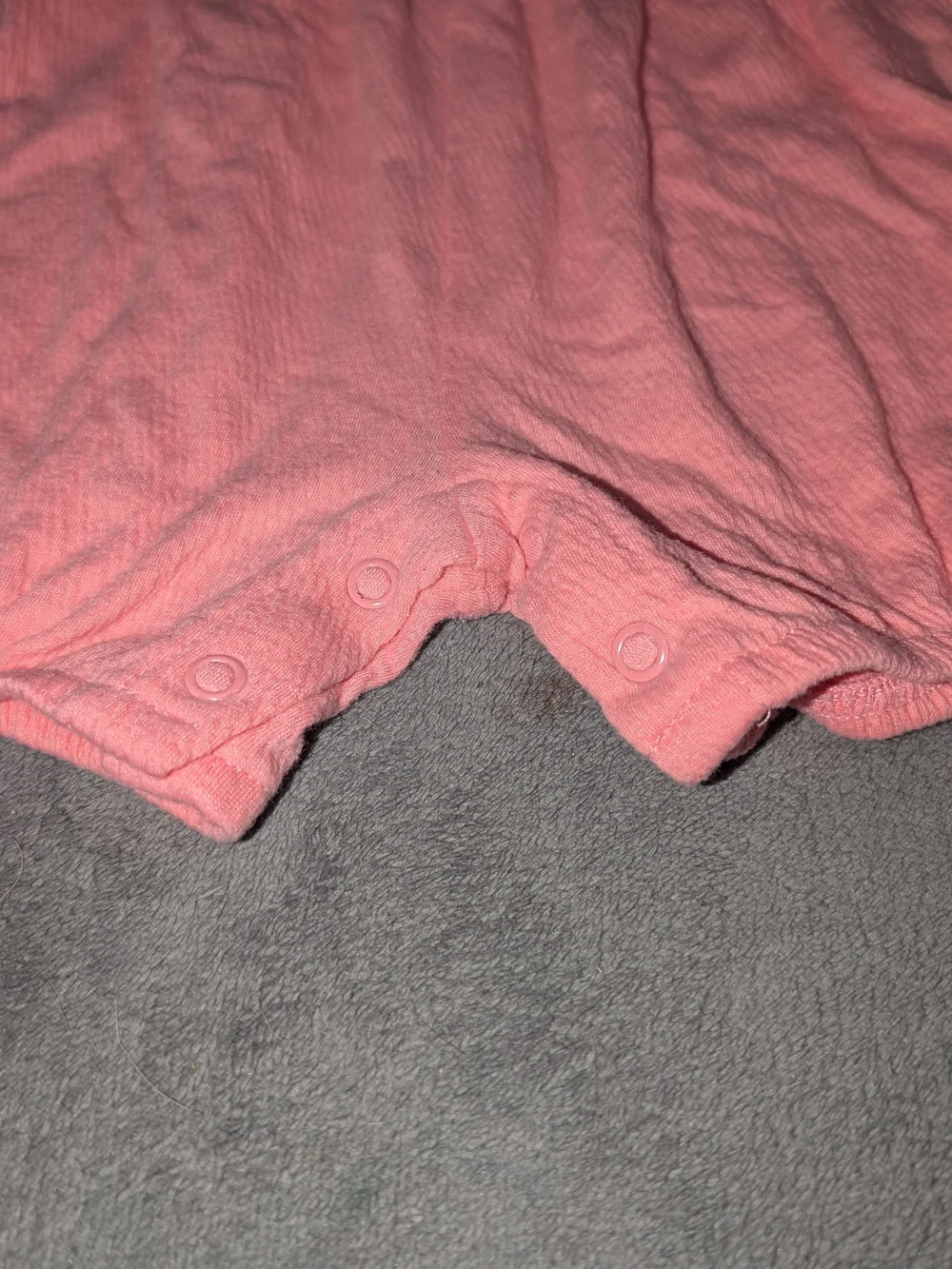 Carter's Coral Pink Tank Romper for Babies